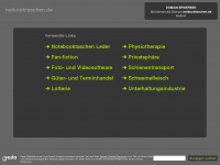 Screenshot des Blogs netbooktaschen.de