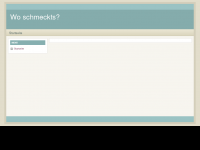 Screenshot des Blogs woschmeckts