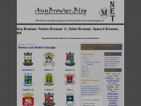 Screenshot des Blogs Any Browser: Firefox, Safari, Opera, Internet Explorer