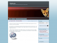 Screenshot des Blogs Webfuchs