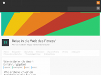 Screenshot des Blogs 2MenschReise