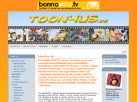 Screenshot des Blogs toon4us.de – World of Toons!