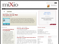 Screenshot des Blogs miXio