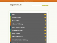 Screenshot des Blogs Unser Deguzimmer