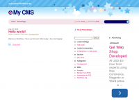 Screenshot des Blogs der Tag mit schaezle