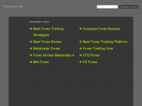 Screenshot des Blogs Forex-Pur