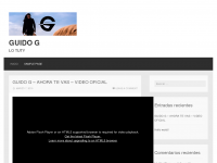 Screenshot des Blogs guidoG – Mein Leben mit der digitalen und realen Welt
