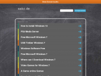 Screenshot des Blogs iWHV