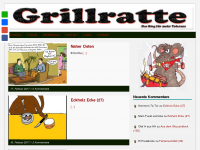 Screenshot des Blogs Grillratte