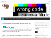 Screenshot des Blogs Sparhund – Gutschein Rabatt