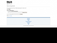 Screenshot des Blogs Schaffensblog