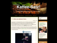 Screenshot des Blogs Espresso + Kaffee = Maskal