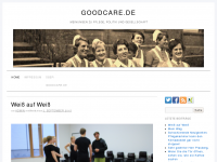 Screenshot des Blogs GoodCare.de