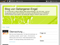 Screenshot des Blogs Gefangener-Engel