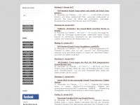 Screenshot des Blogs Journalismus – Nachrichten von heute