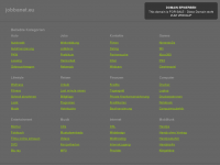 Screenshot des Blogs jobbanet.eu – Der Karriereguide