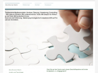 Screenshot des Blogs Gina C. Bronner-Martin