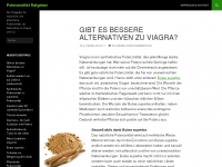 Screenshot des Blogs Potenzmittel Ratgeber