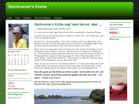 Screenshot des Blogs Deichrunner’s Küche