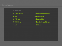 Screenshot des Blogs Silkroad Tools Blog