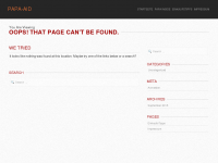 Screenshot des Blogs Papa Blog