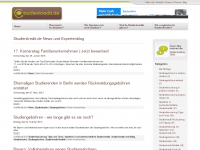 Screenshot des Blogs Studienkredit Experten Blog