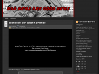 Screenshot des Blogs Bad News Are Good News