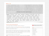 Screenshot des Blogs Sharepointer