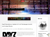 Screenshot des Blogs The Dark Evolution Reloadet