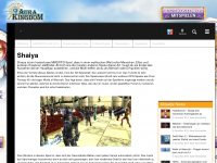 Screenshot des Blogs Fanseite von Shaiya