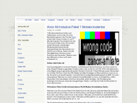 Screenshot des Blogs DSL-Anbieter