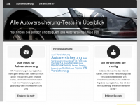 Screenshot des Blogs Preisvergleich Blog