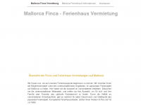 Screenshot des Blogs Fincas und Ferienhäuser auf Mallorca