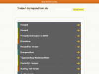 Screenshot des Blogs Freizeit Kompendium