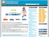 Screenshot des Blogs GutscheinZ.com