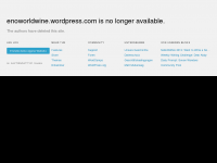 Screenshot des Blogs WorldWine Blog