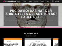Screenshot des Blogs Kreuzberg laesst gruessen