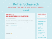 Screenshot des Blogs Kölner Schaelsick