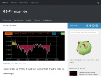Screenshot des Blogs GS-Finanzen.de