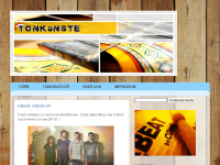 Screenshot des Blogs TonKünste