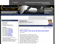 Screenshot des Blogs MasterTrader: Reales 100.000€ Trading-Depot