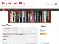Screenshot des Blogs Das ist mein Blog