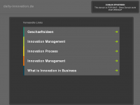 Screenshot des Blogs Daily Innovation