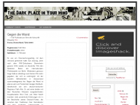 Screenshot des Blogs The Dark Place in your Mind