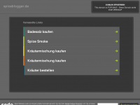 Screenshot des Blogs Spiceblogger