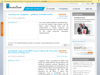 Screenshot des Blogs Die Produktmanagerin