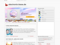 Screenshot des Blogs electronic-base.de