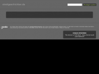 Screenshot des Blogs streitgeschichten.de – Das Blog rund um Streit