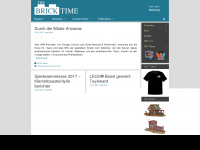 Screenshot des Blogs THE BRICK TIME