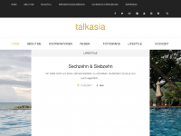 Screenshot des Blogs Talkasia
